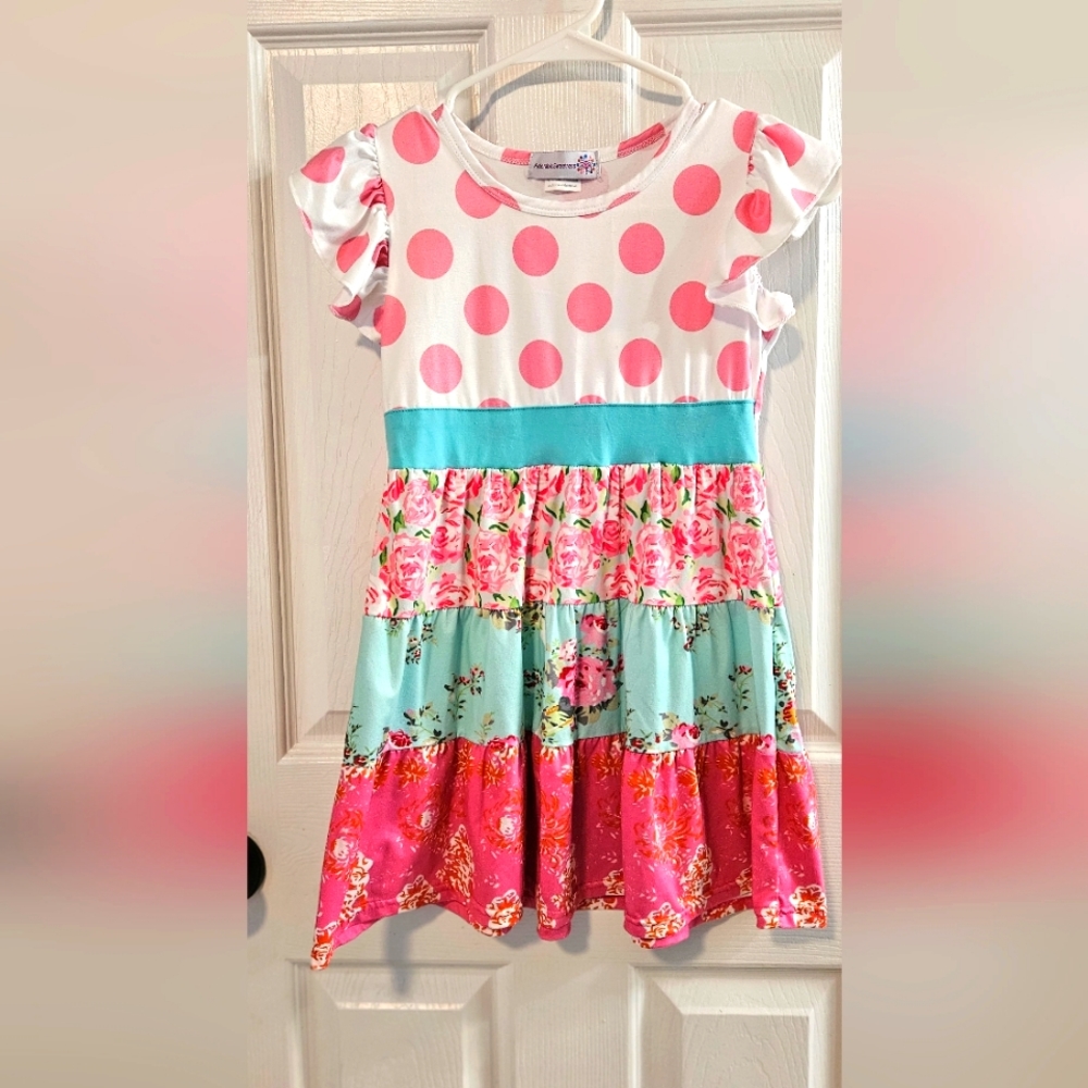 Girl's 3 tiered dress